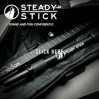 STEADY STICK® for select kayak crossbars