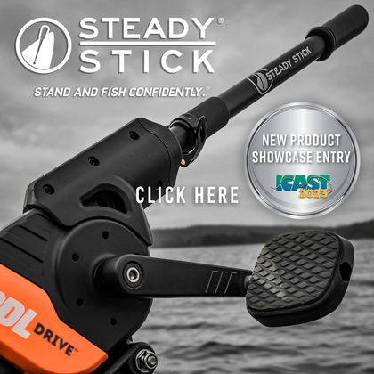 STEADY STICK® for select kayak pedal drive systems
