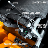 NOCQUA Quad Cable