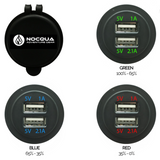 NOCQUA Dual Port USB Adapter